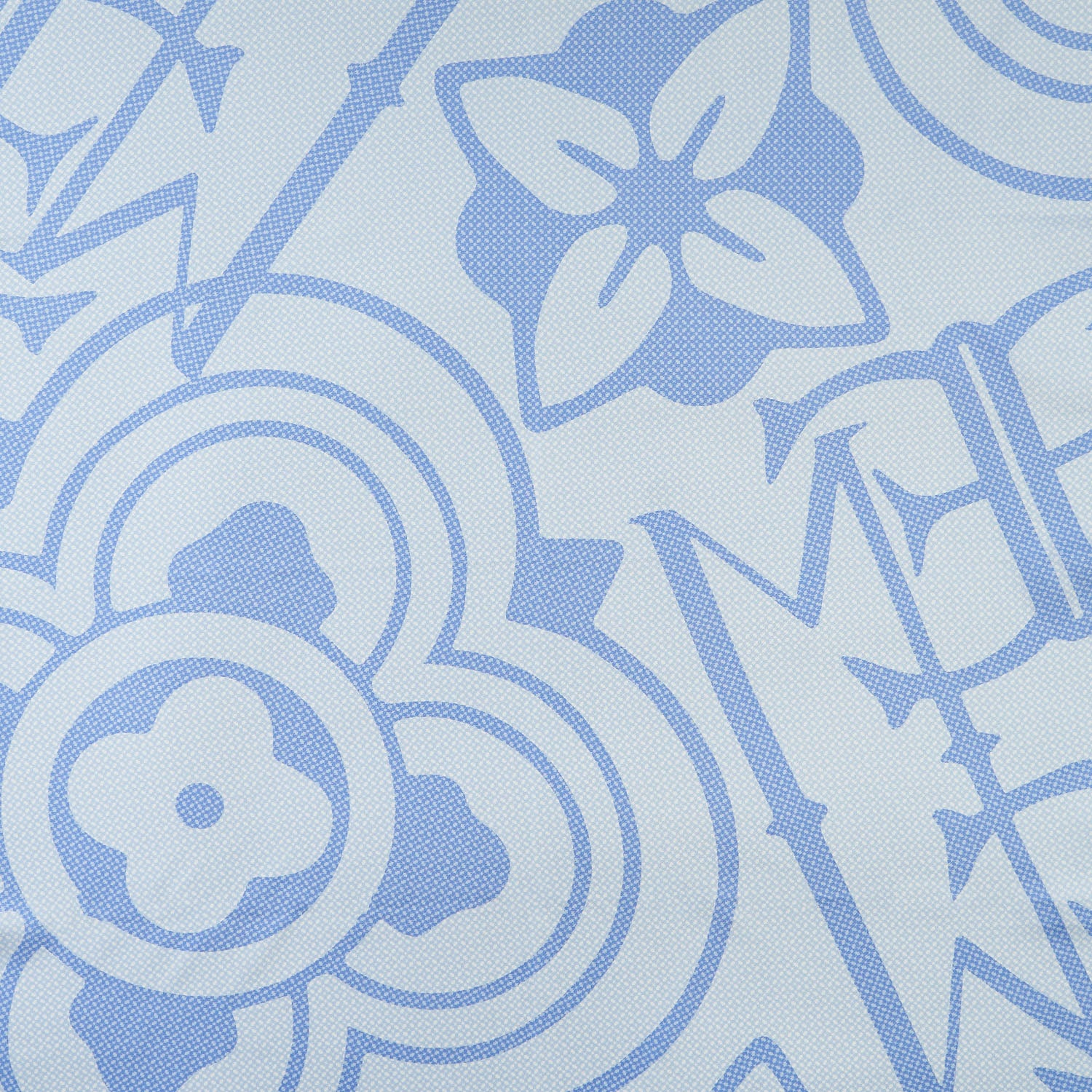 BLUE SILK SCARF 90 - Image 3