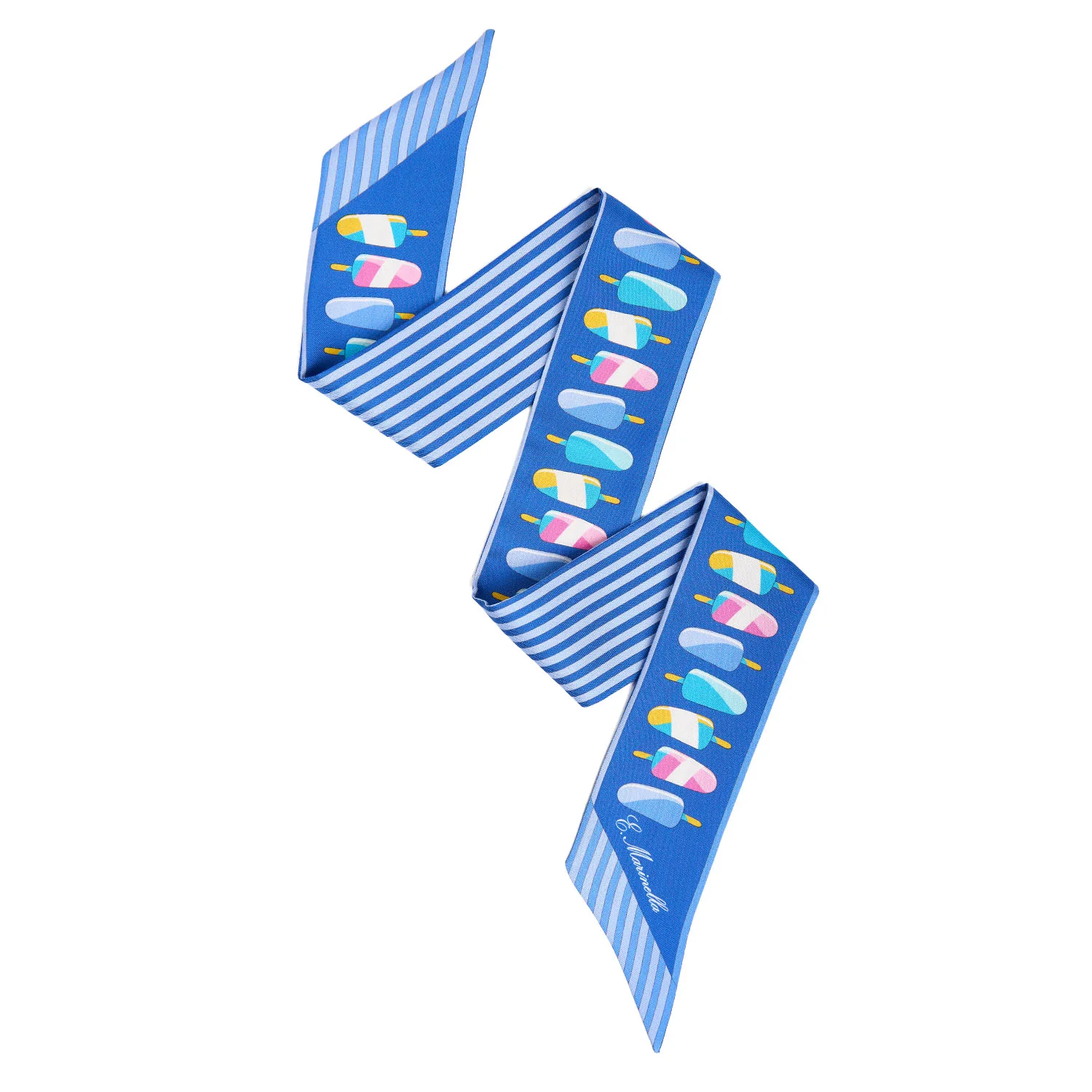 BLUE SILK TWILLY - Image 3