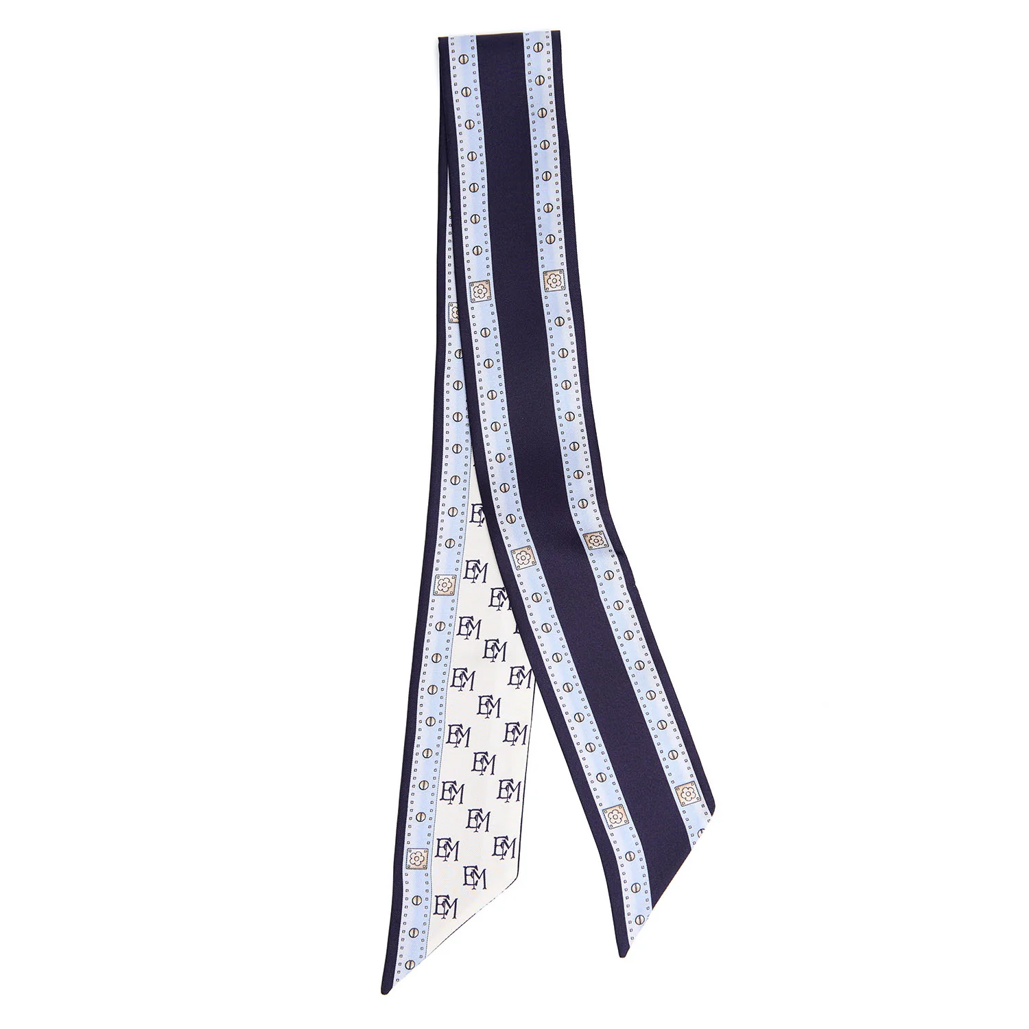 DARK BLUE SILK TWILLY - Image 3