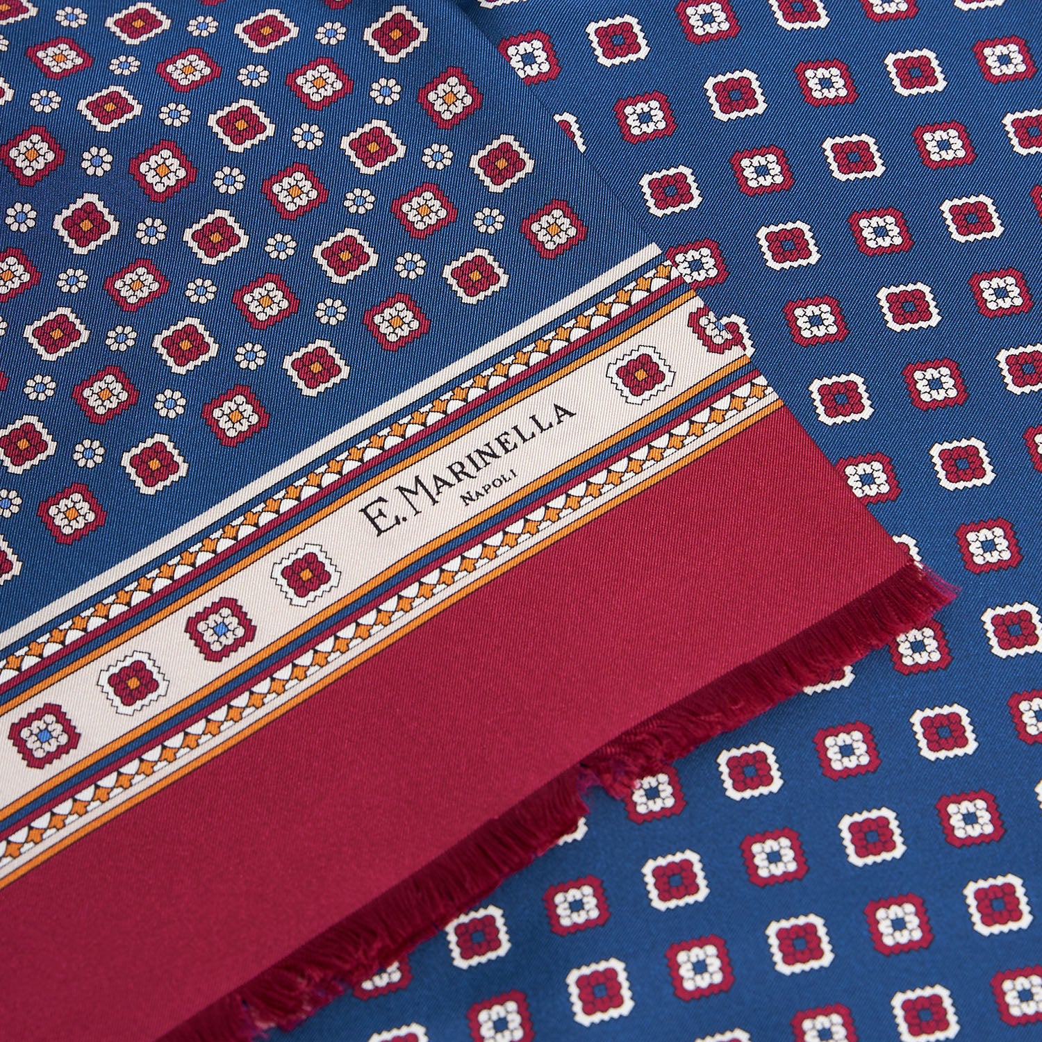 BLUETTE DOUBLE SILK SCARF - Image 4