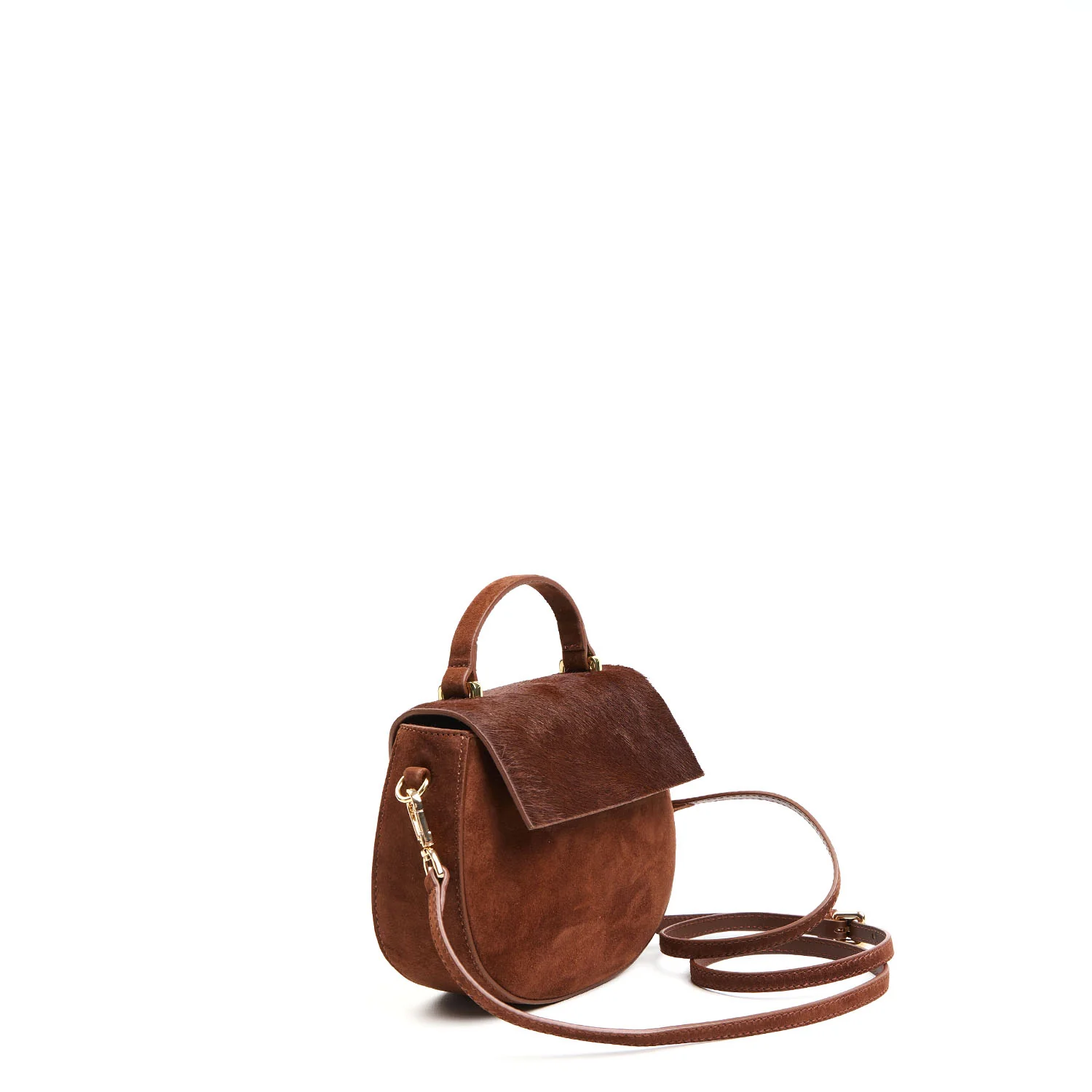 BROWN MINI CLEO BAG - Image 4