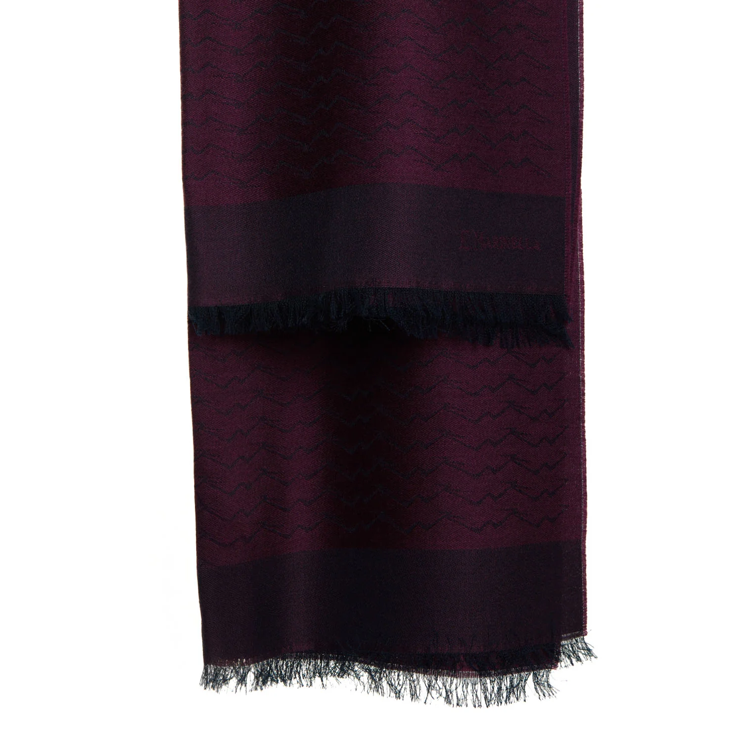 BURGUNDY VESUVIUS SCARF - Image 3