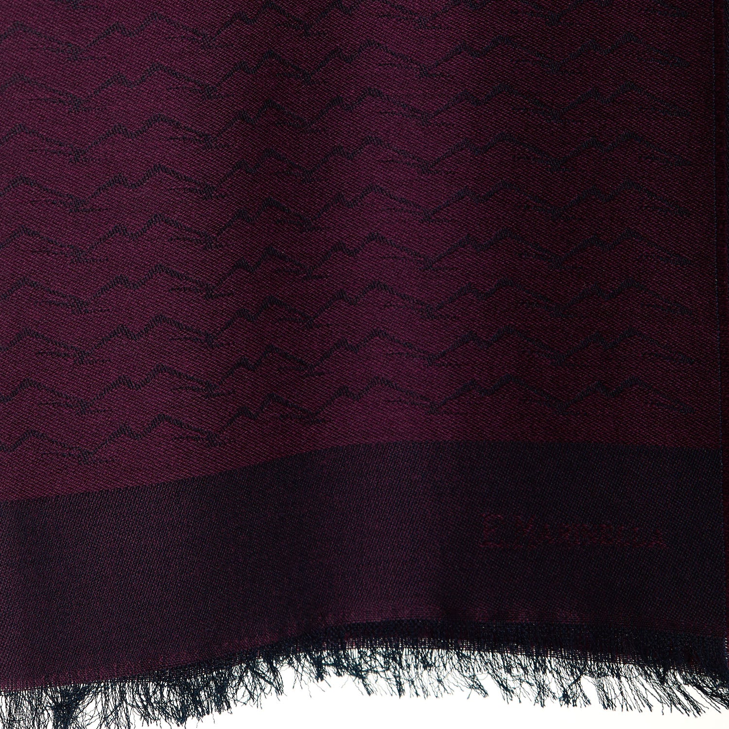 BURGUNDY VESUVIUS SCARF - Image 4