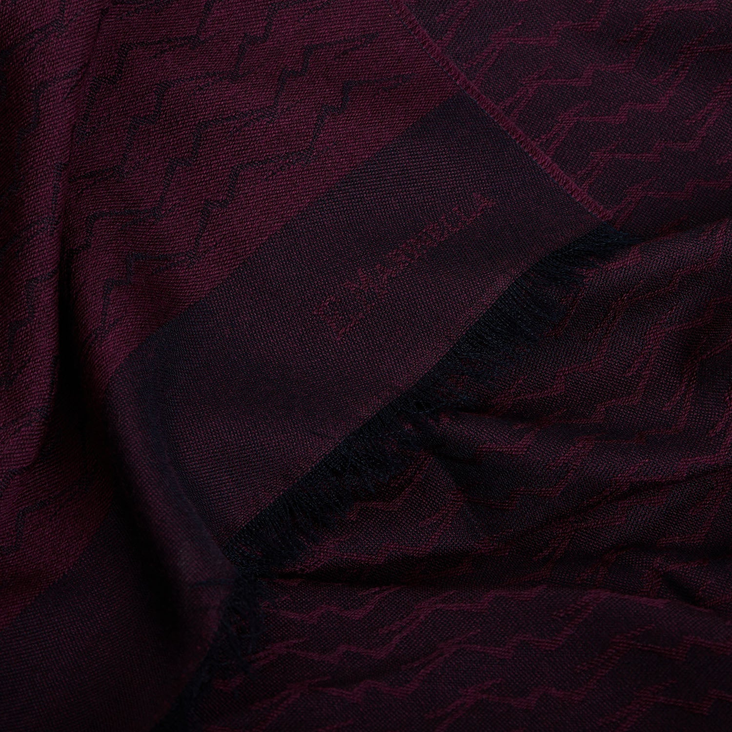 BURGUNDY VESUVIUS SCARF - Image 5