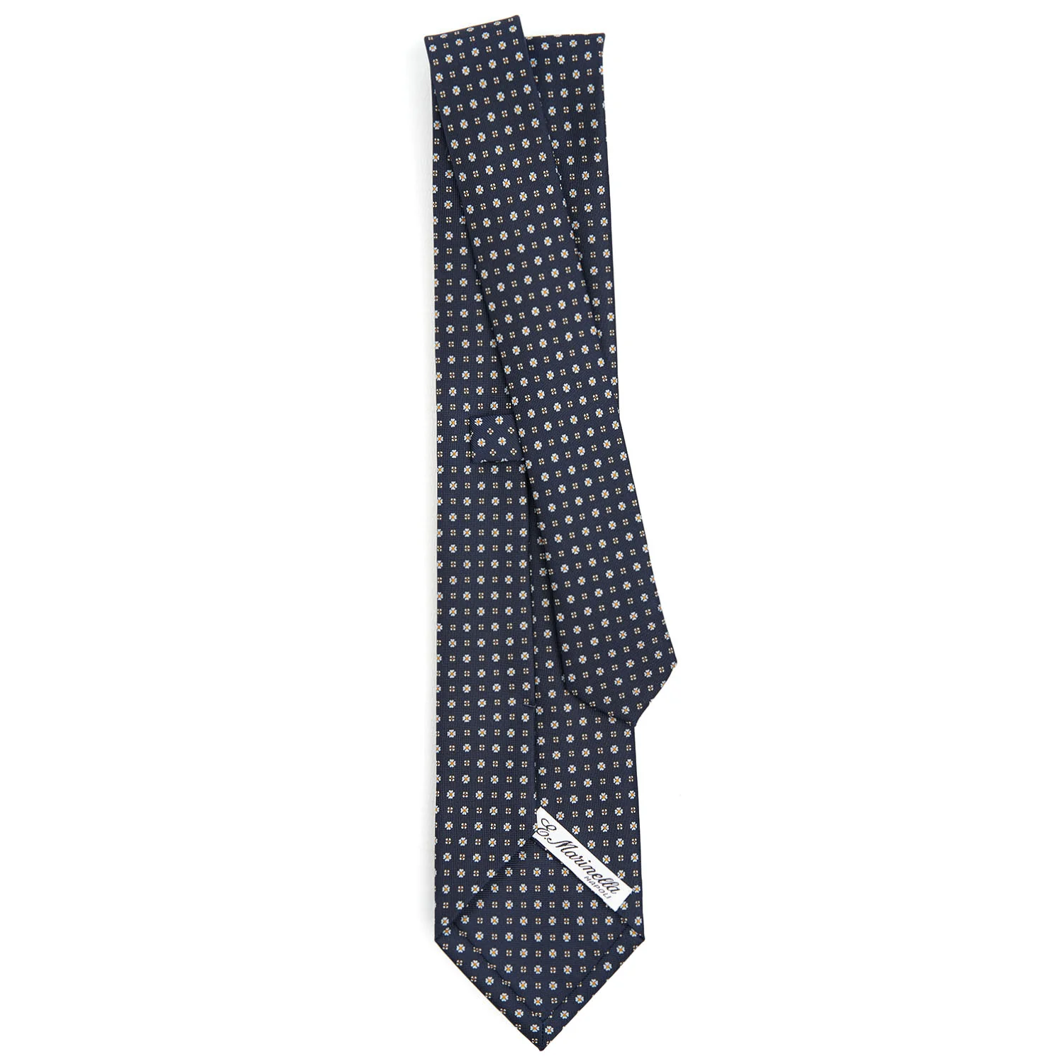 DARK BLUE SARTORIAL CLASSIC SILK TIE - Image 3