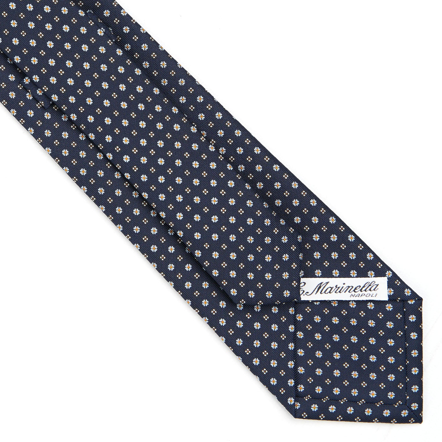 DARK BLUE SARTORIAL CLASSIC SILK TIE - Image 4