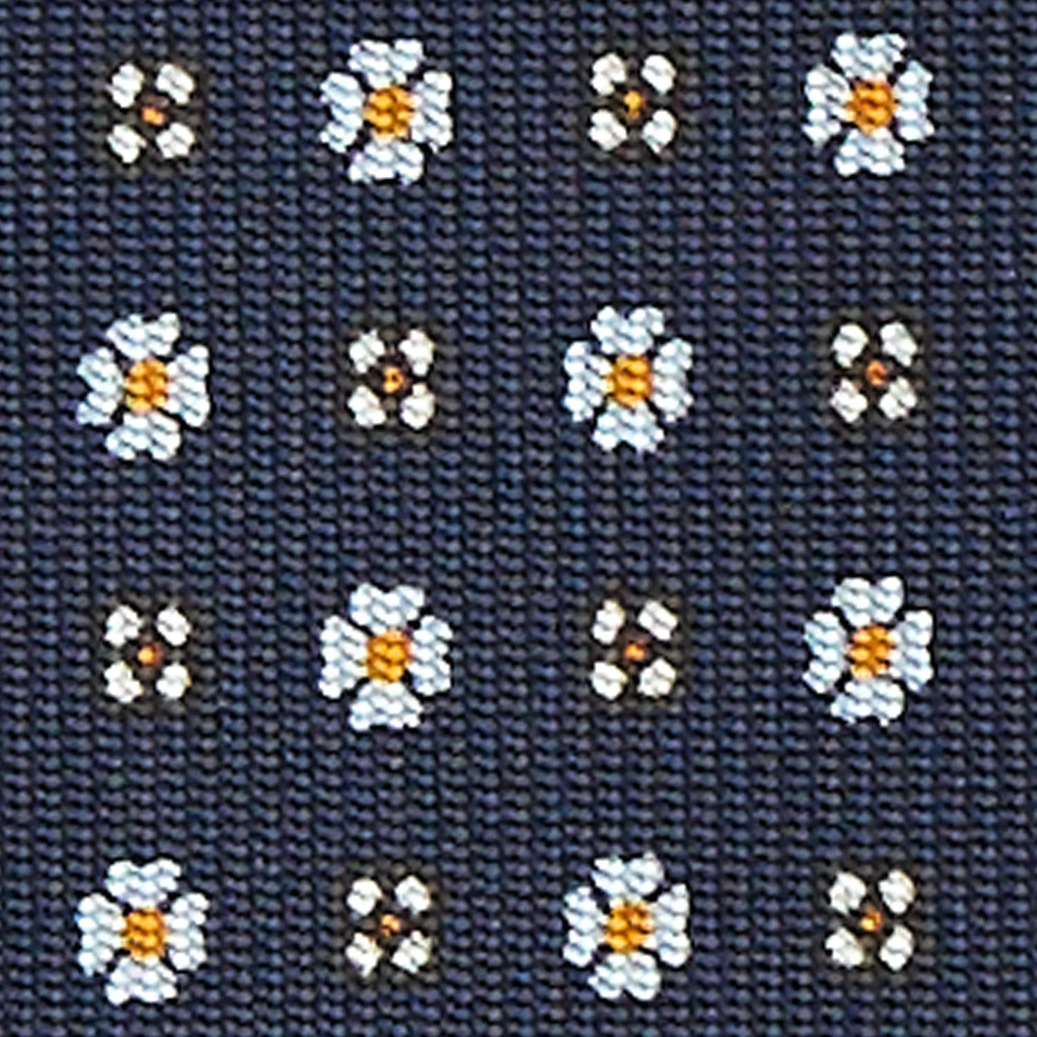 DARK BLUE SARTORIAL CLASSIC SILK TIE - Image 5