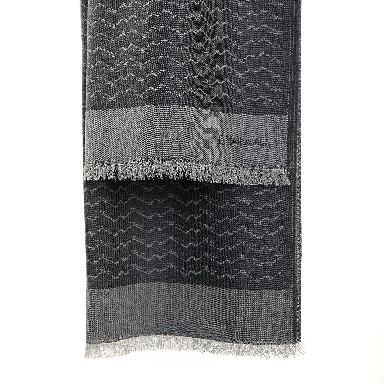 DARK GREY VESUVIUS SCARF - Image 3