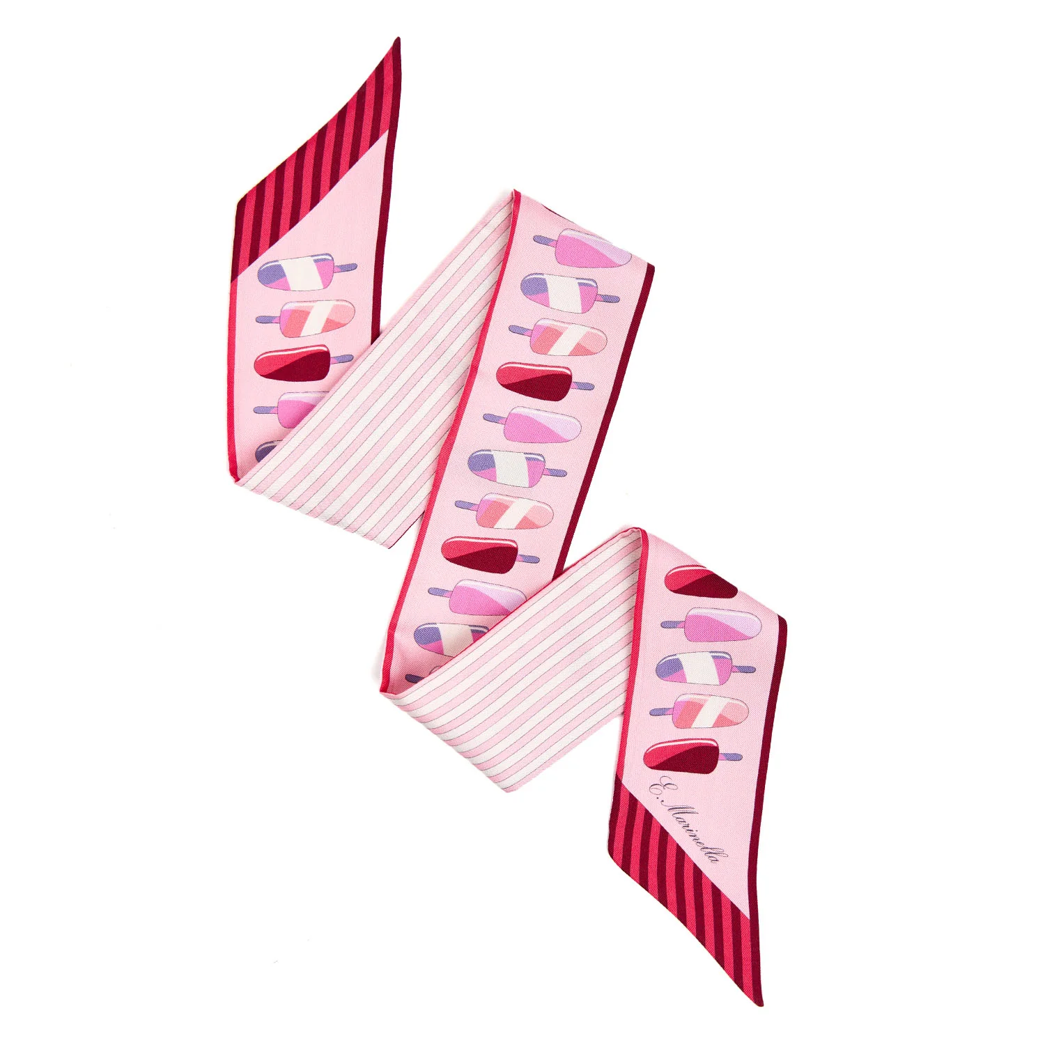 FUCHSIA SILK TWILLY - Image 3