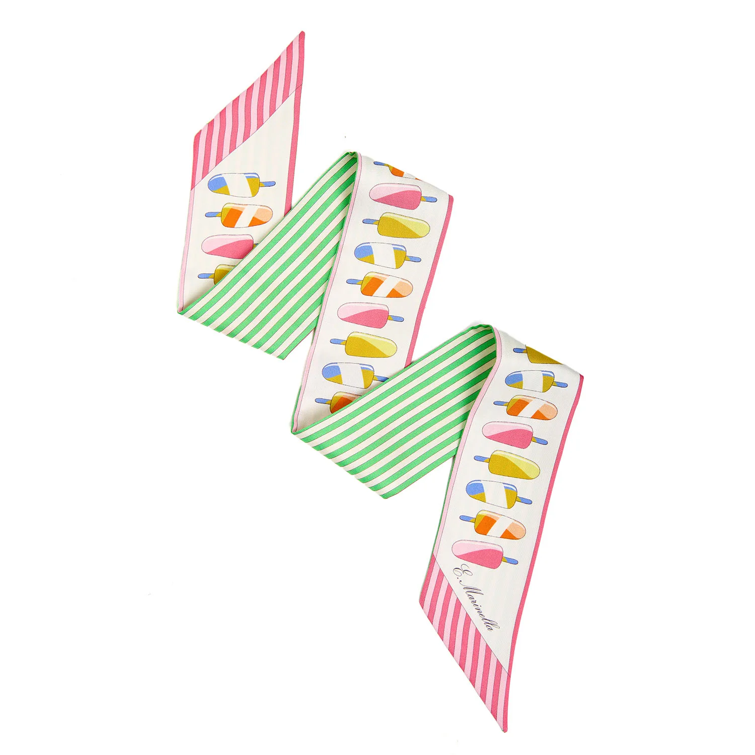 LIGHT GREEN SILK TWILLY - Image 3