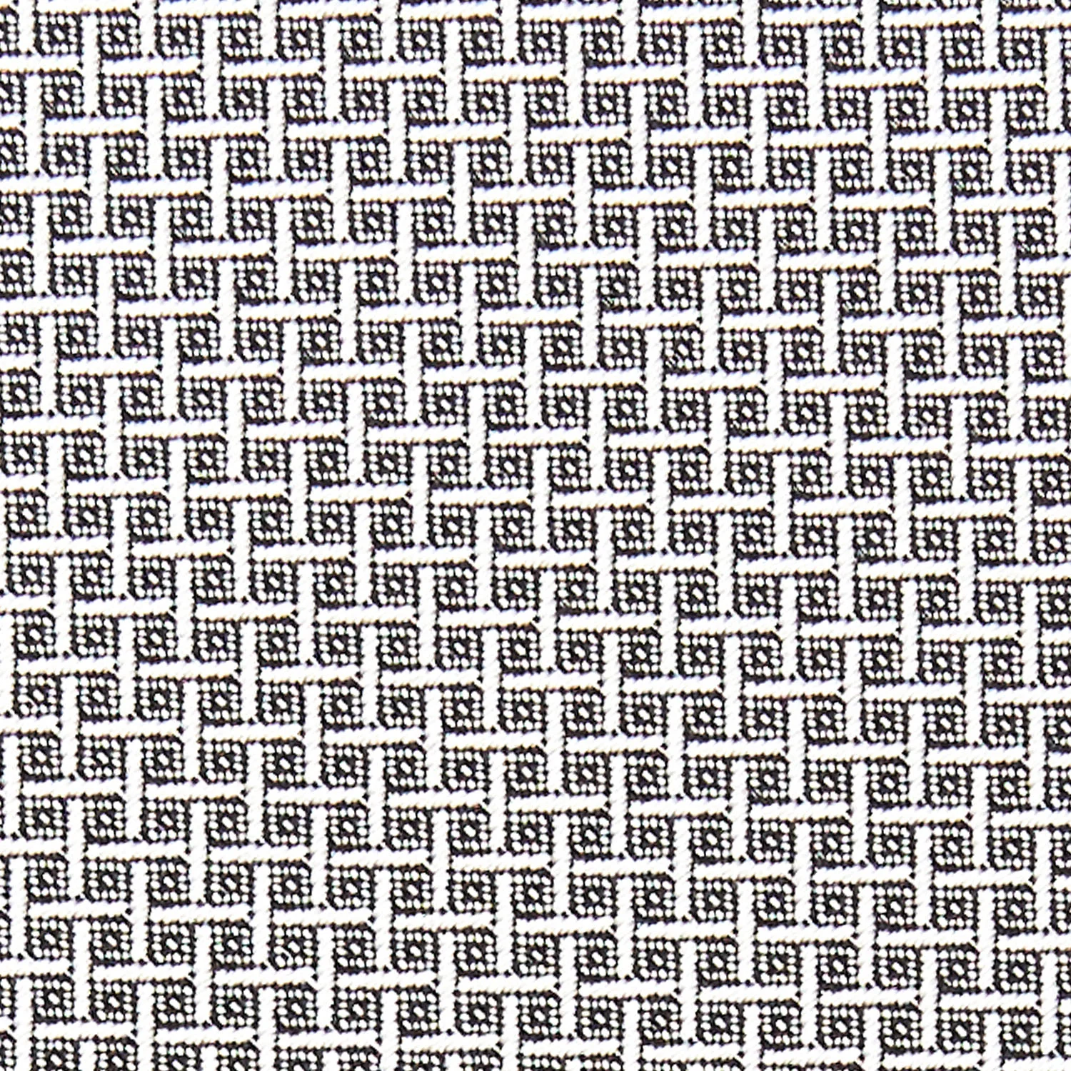 LIGHT GREY CEREMONIAL JACQUARD SILK TIE - Image 5