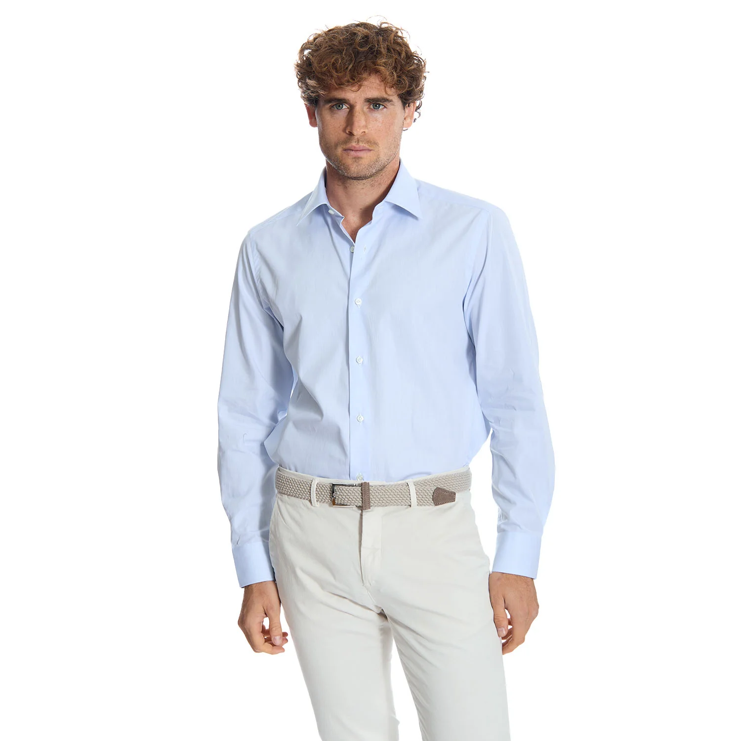 REGULAR LIGHT BLUE CLASSIC SHIRT - Image 9