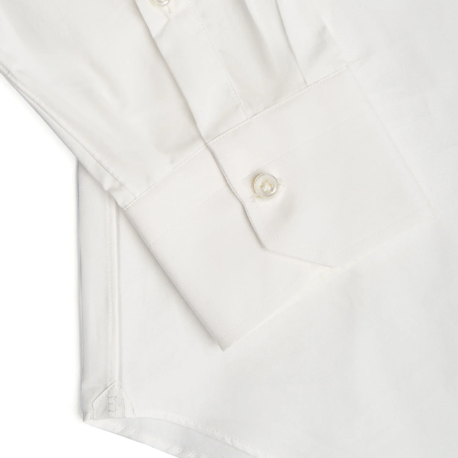 REGULAR WHITE CLASSIC SHIRT - Image 7