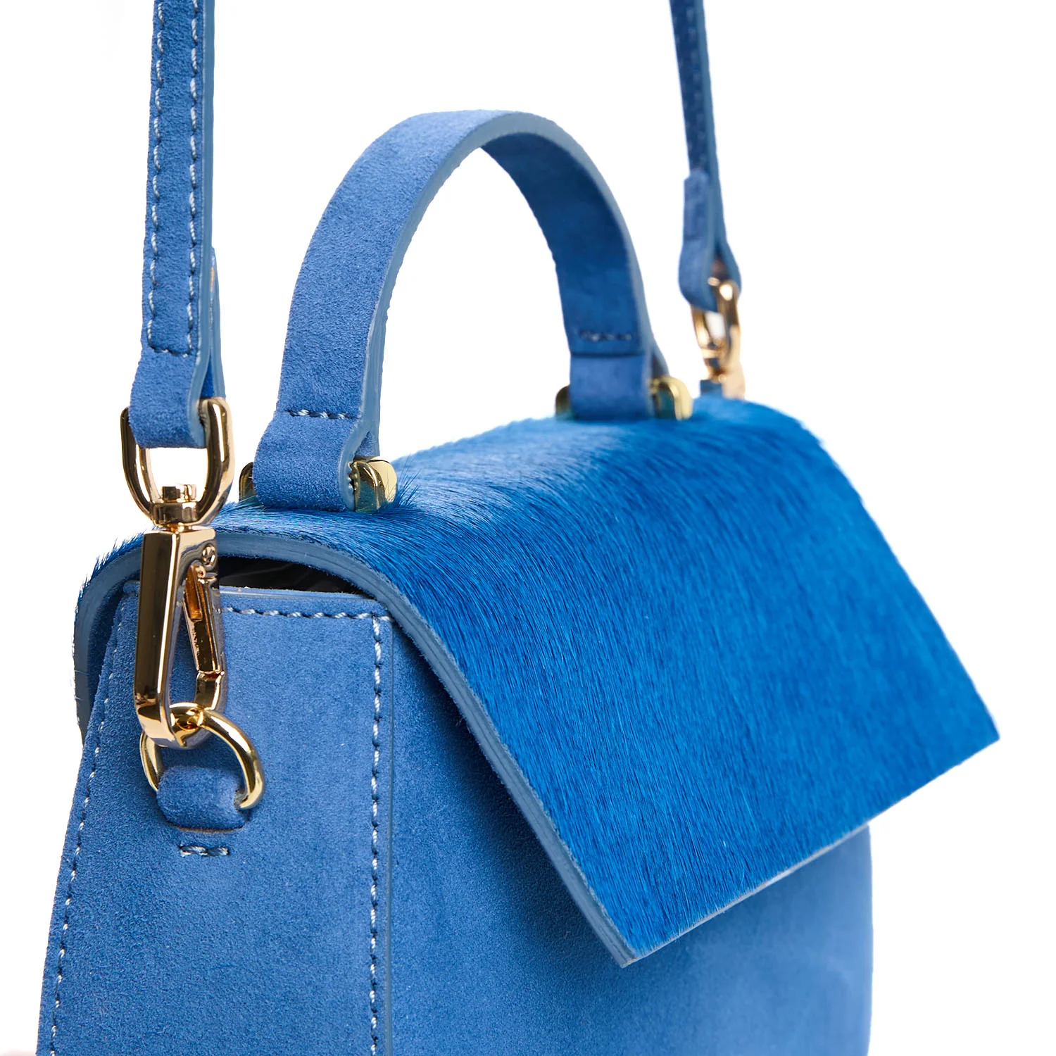 ROYAL BLUE MINI CLEO BAG - Image 6