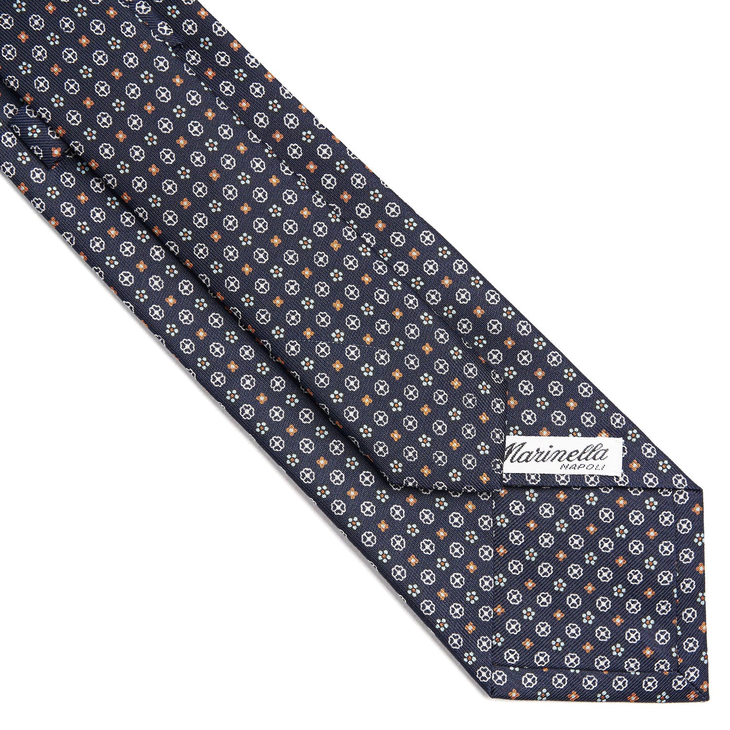 DARK BLUE SARTORIAL CLASSIC SILK TIE - Image 4