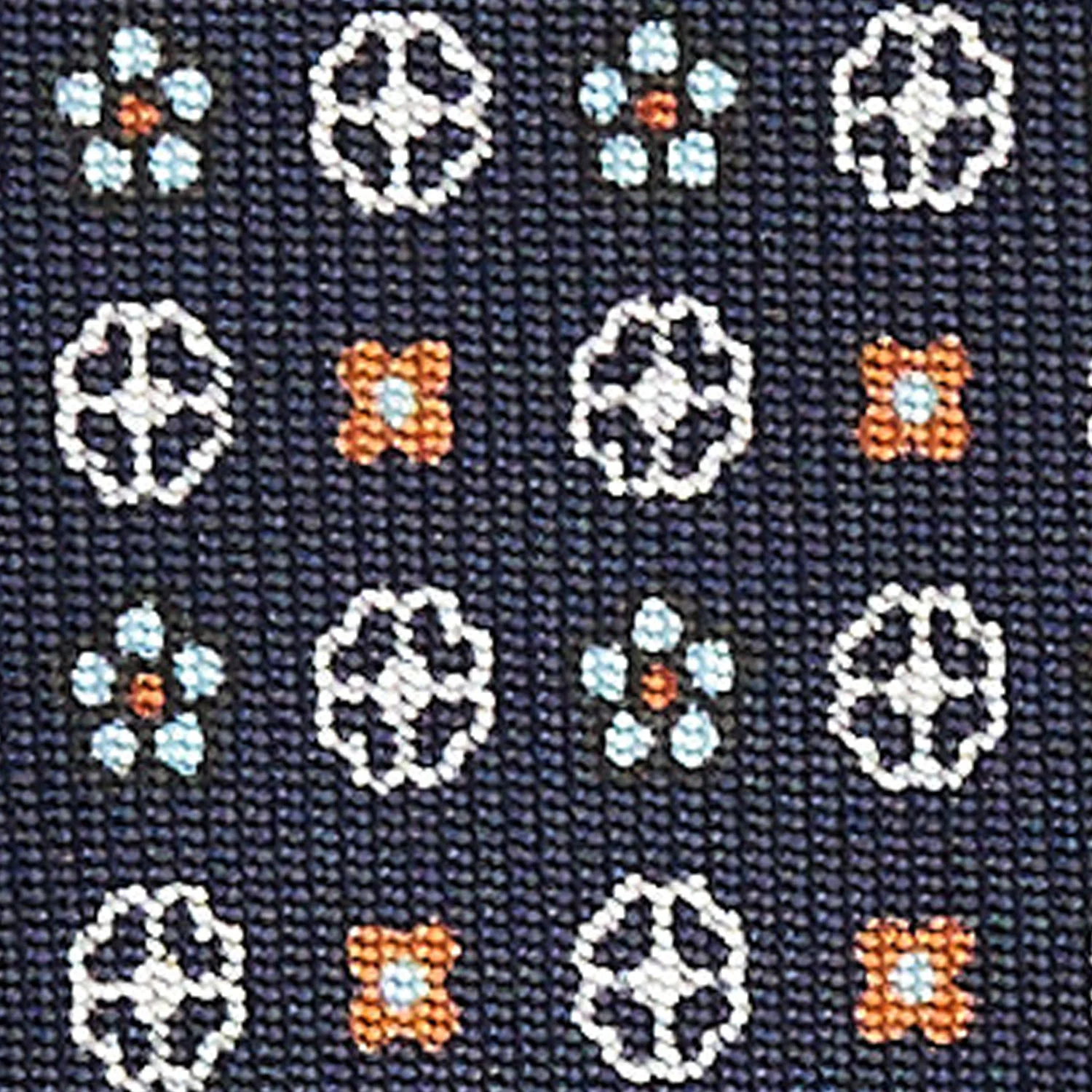 DARK BLUE SARTORIAL CLASSIC SILK TIE - Image 5