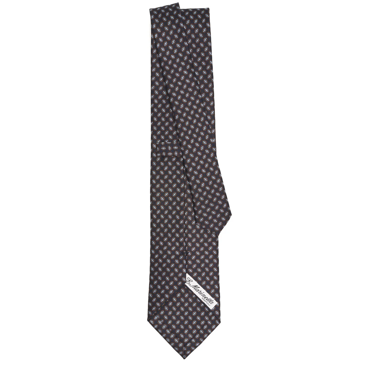 DARK BLUE SARTORIAL CLASSIC SILK TIE - Image 3