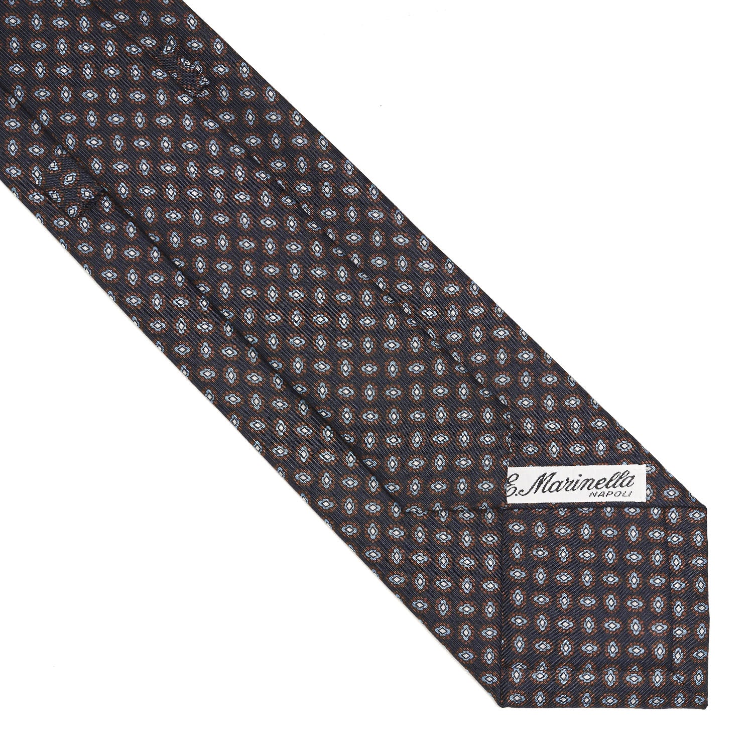 DARK BLUE SARTORIAL CLASSIC SILK TIE - Image 4