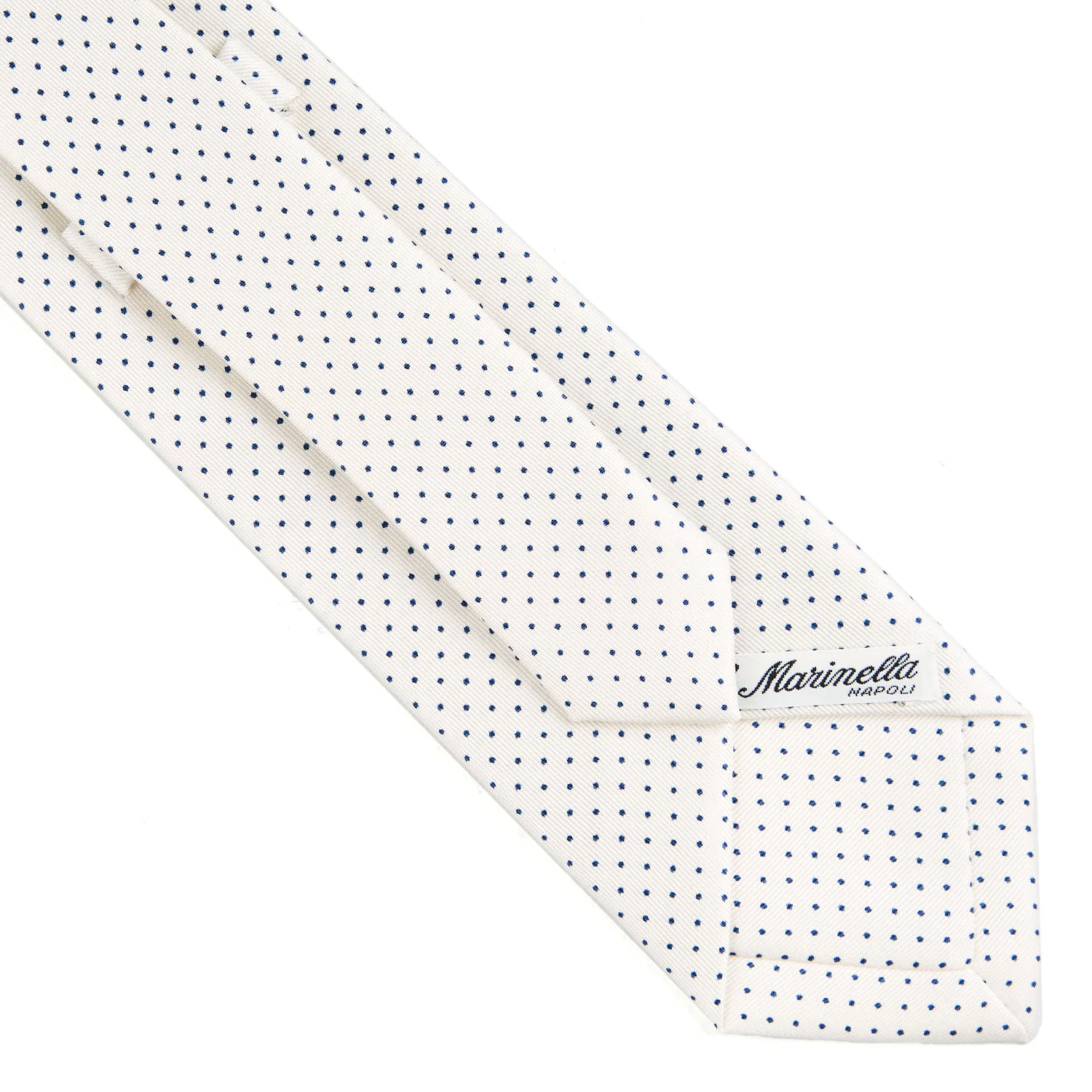 WHITE SARTORIAL CLASSIC SILK TIE - Image 4