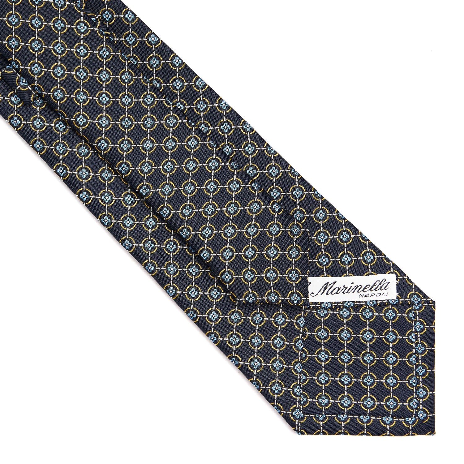 DARK BLUE SARTORIAL CLASSIC SILK TIE - Image 4