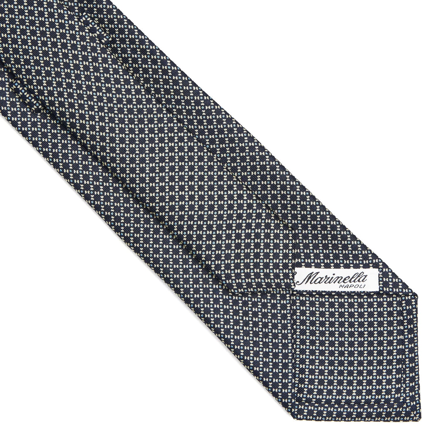 DARK BLUE SARTORIAL CLASSIC SILK TIE - Image 4