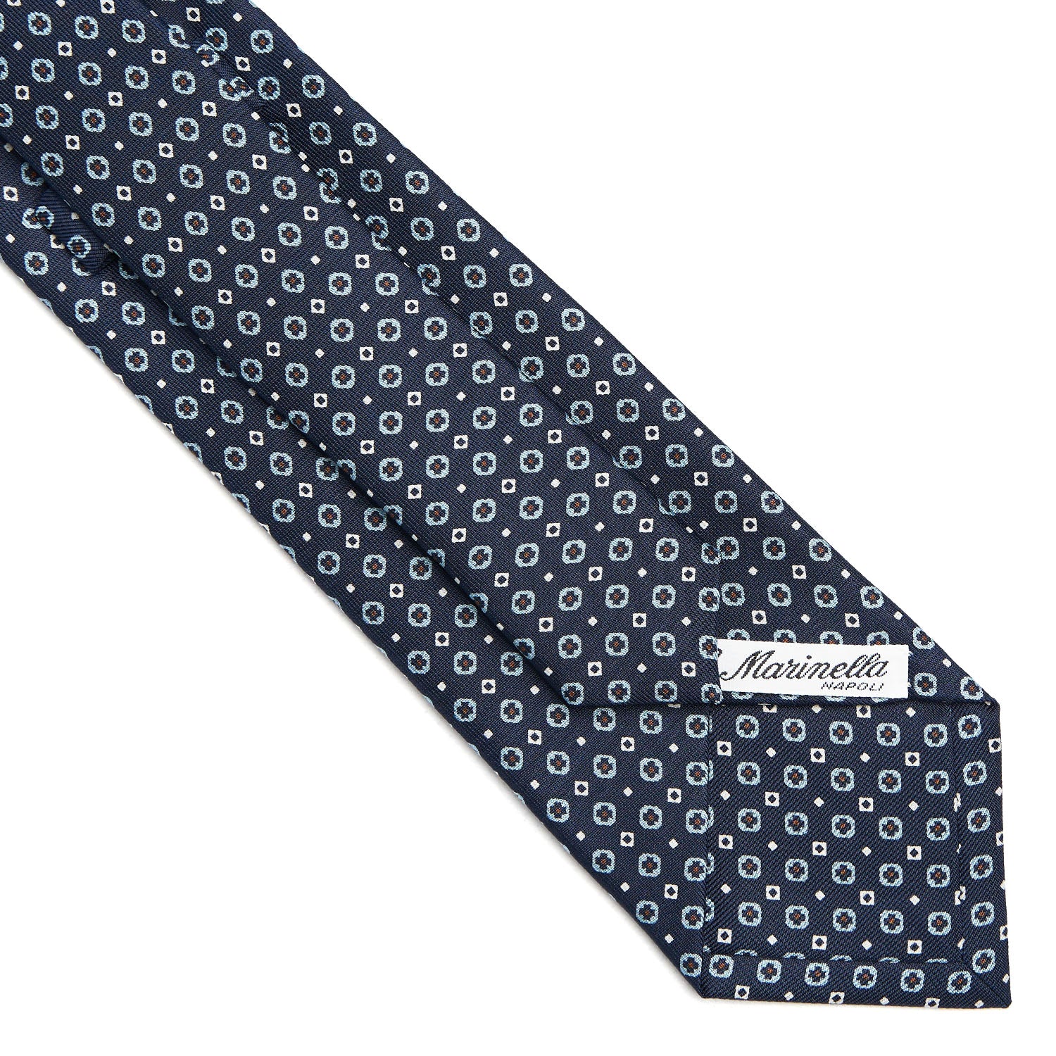 DARK BLUE SARTORIAL CLASSIC SILK TIE - Image 4
