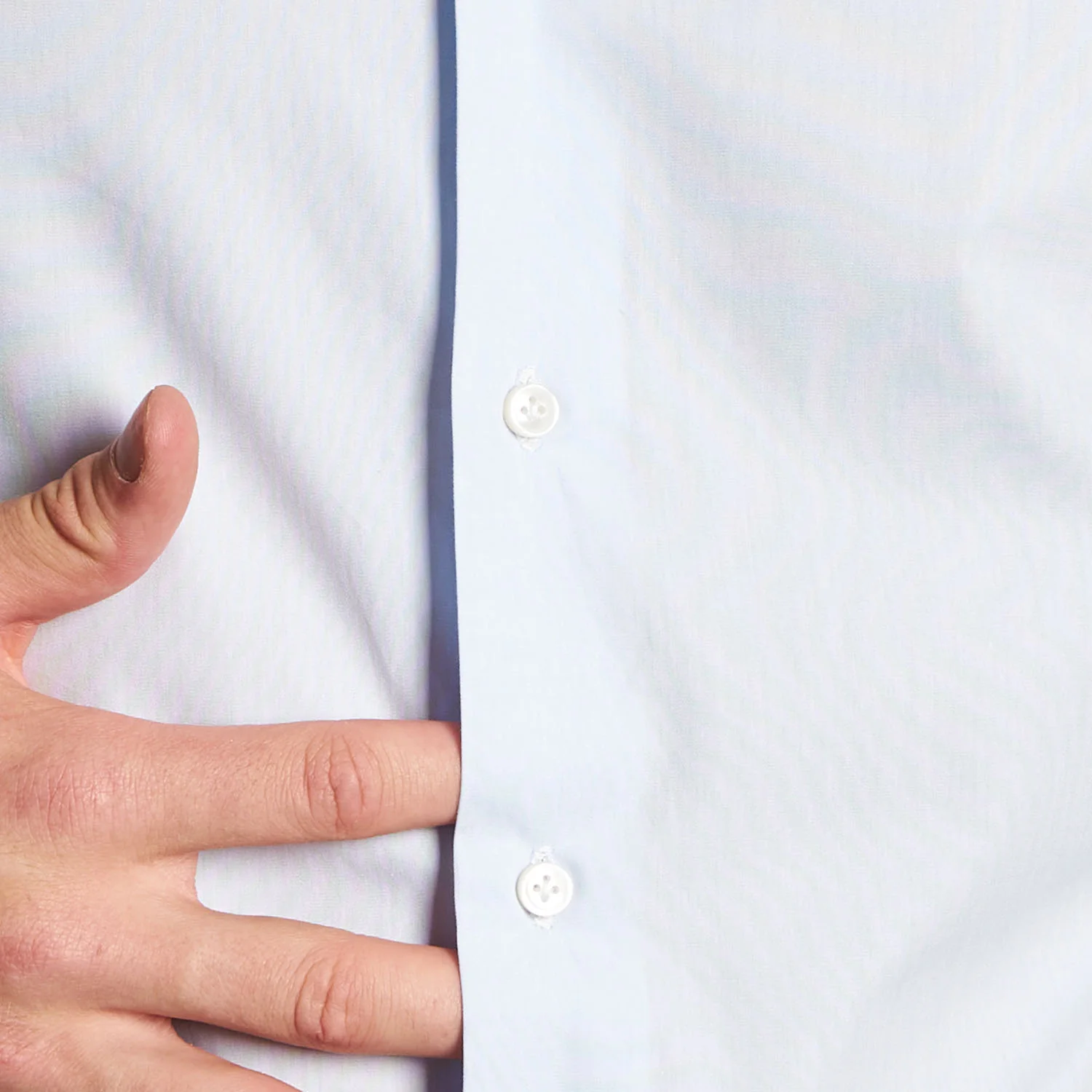 SLIM LIGHT BLUE CLASSIC SHIRT - Image 4