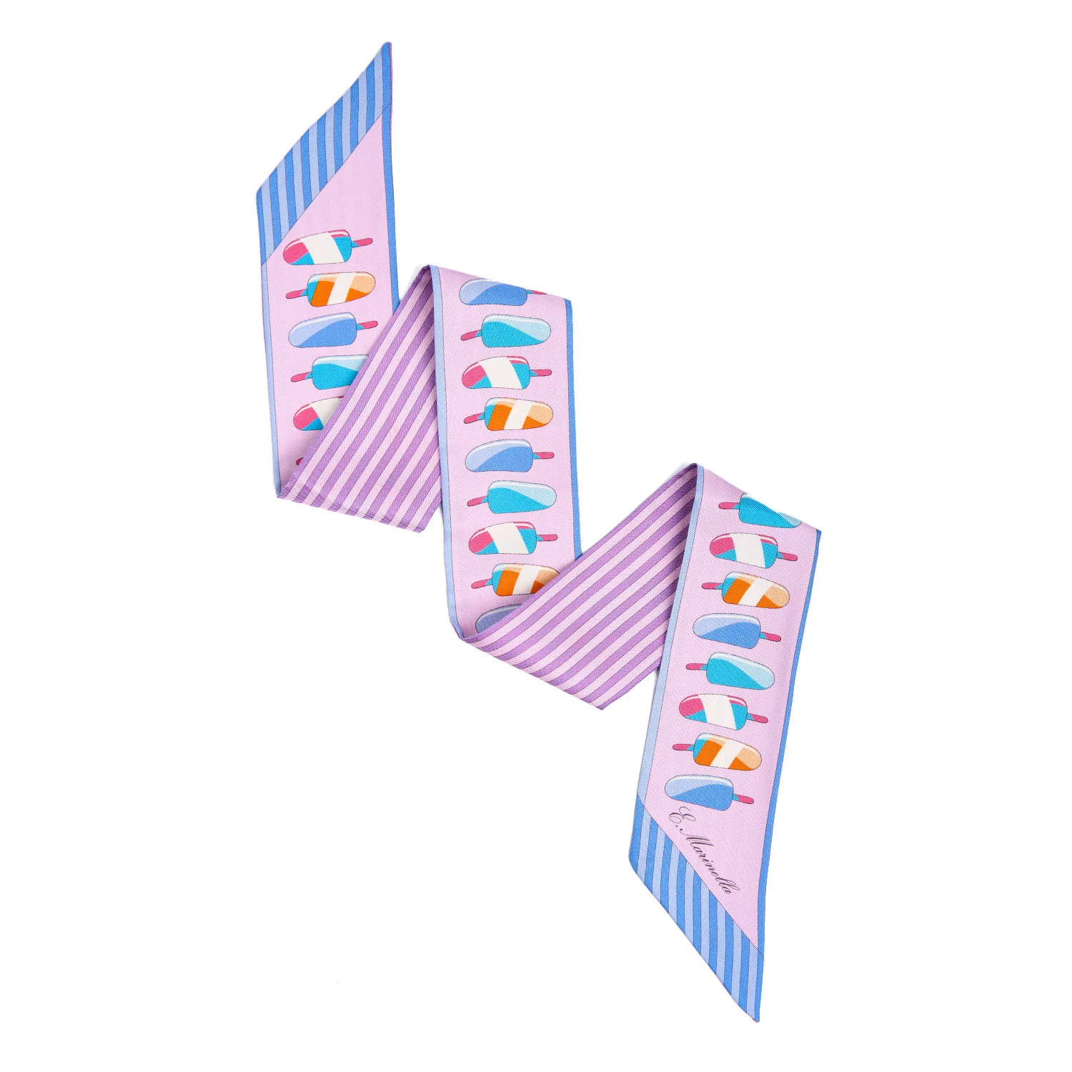 VIOLET SILK TWILLY - Image 3