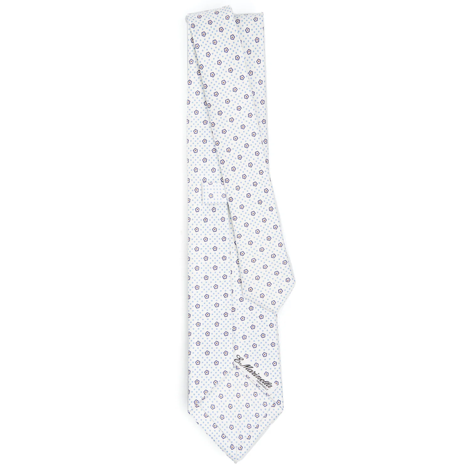 WHITE SARTORIAL CLASSIC SILK TIE - Image 3